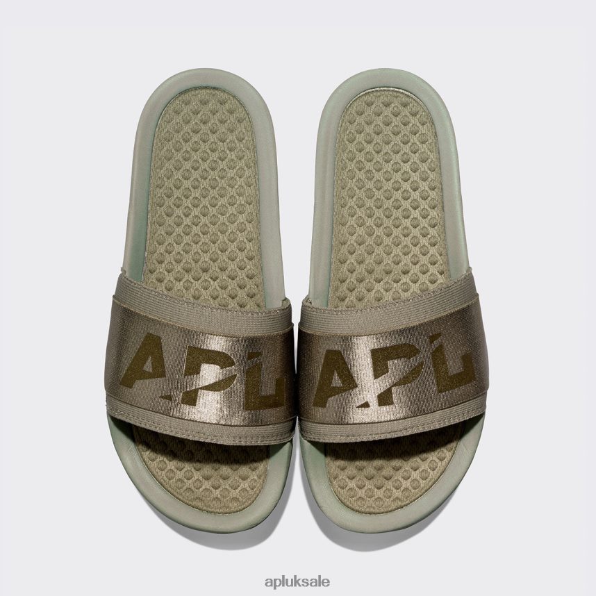 APL TechLoom Satin Slide - VH8XNZ1042 APL Shoes UK Fatigue Men Slides