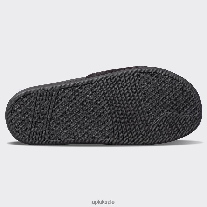 APL TechLoom Velvet Slide - VH8XNZ1000 APL Shoes UK Black Men Slides