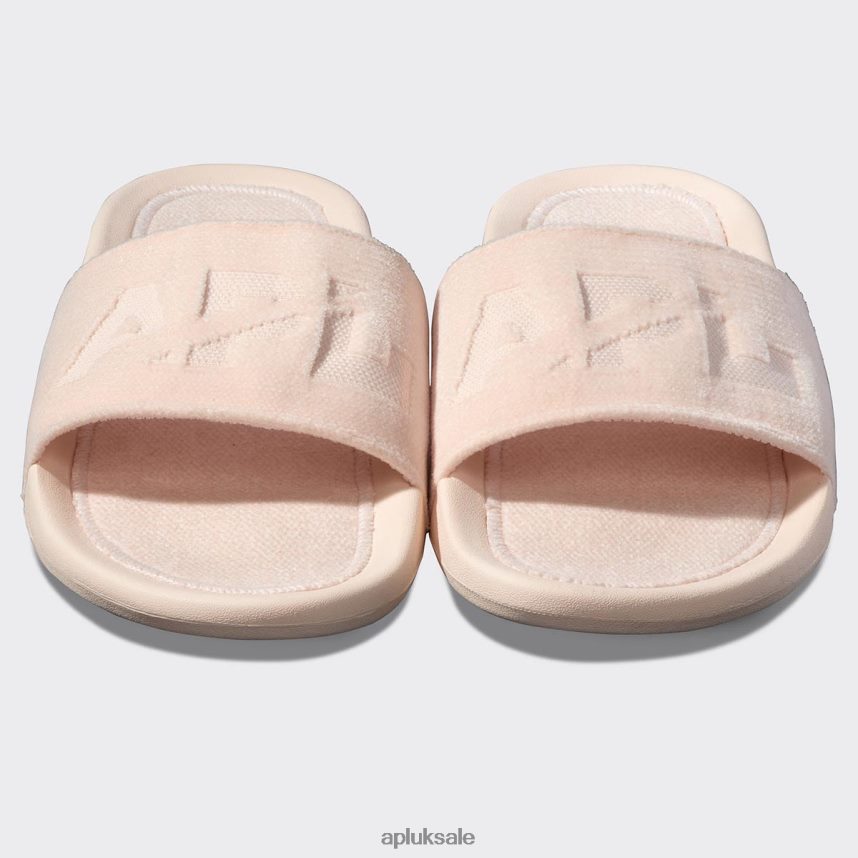 APL TechLoom Velvet Slide - VH8XNZ996 APL Shoes UK Creme Men Slides