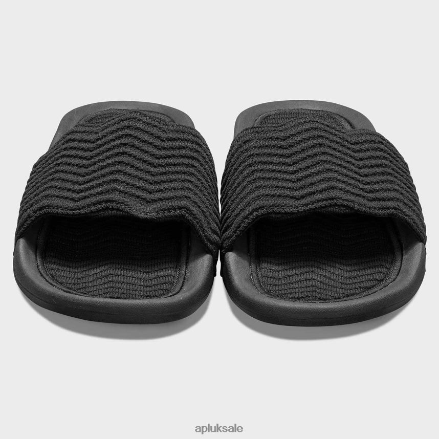 APL TechLoom ZigZag Slide - VH8XNZ988 APL Shoes UK Black Men Slides