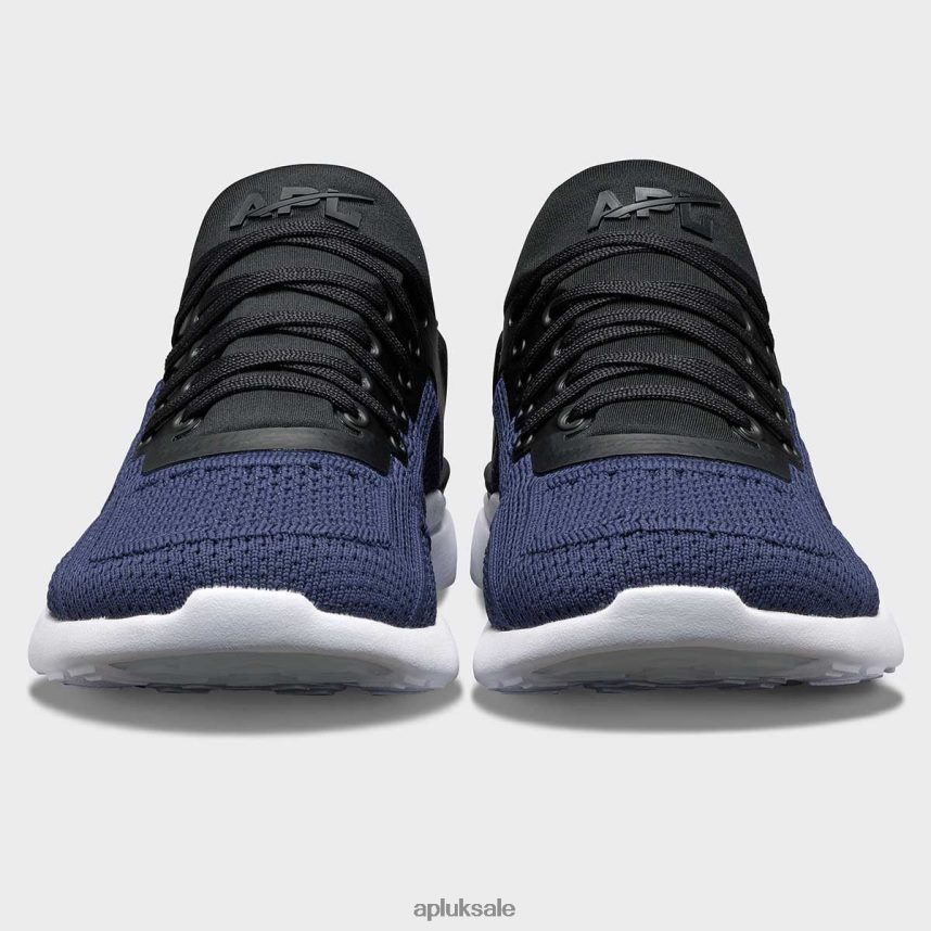 APL TechLoom Tracer 52 - VH8XNZ917 APL Shoes UK Black/Navy/White Men Training