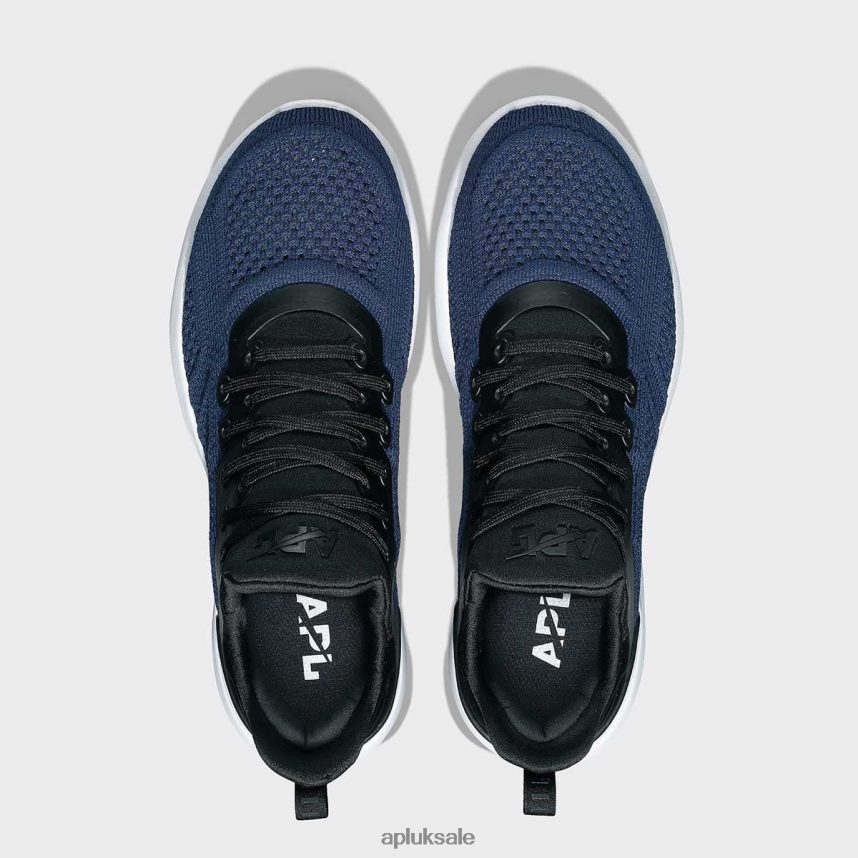 APL TechLoom Tracer 52 - VH8XNZ917 APL Shoes UK Black/Navy/White Men Training