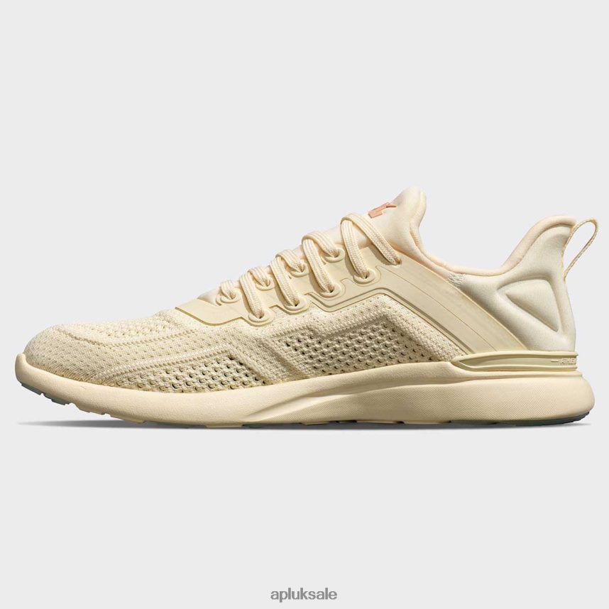 APL TechLoom Tracer 53 - VH8XNZ924 APL Shoes UK Vanilla/Blush Men Training