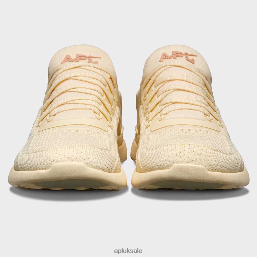 APL TechLoom Tracer 53 - VH8XNZ924 APL Shoes UK Vanilla/Blush Men Training
