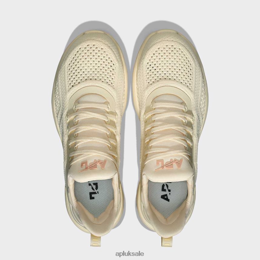 APL TechLoom Tracer 53 - VH8XNZ924 APL Shoes UK Vanilla/Blush Men Training