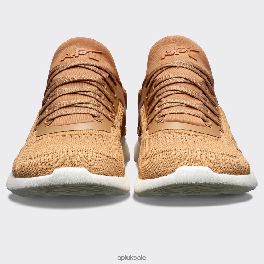 APL TechLoom Tracer 53 - VH8XNZ928 APL Shoes UK Tan/Ivory Men Training