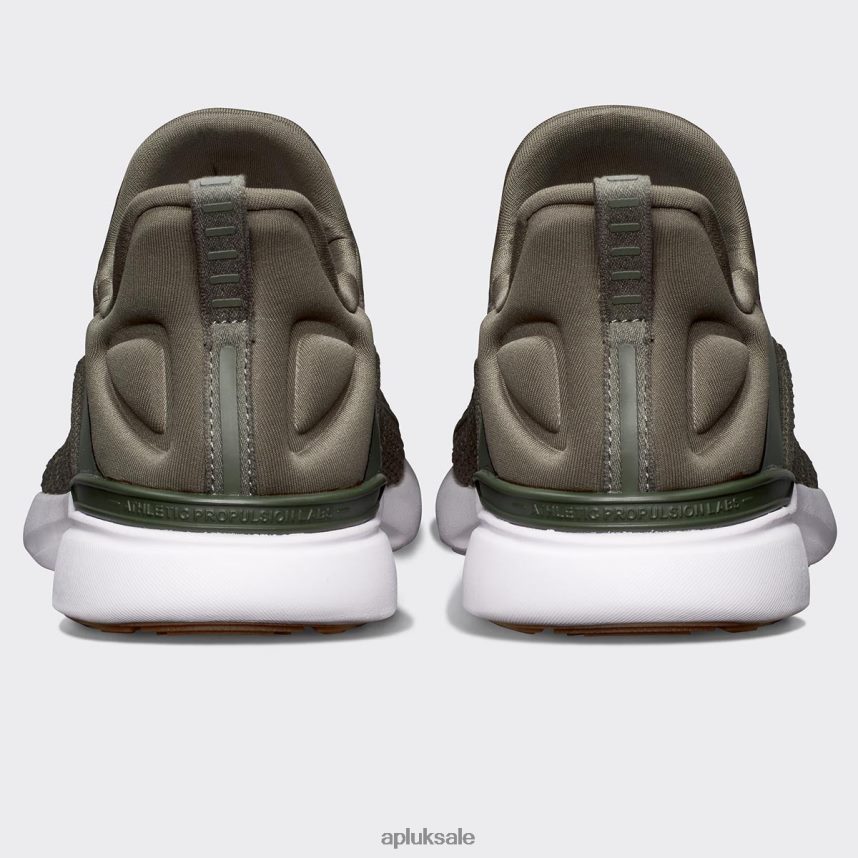 APL TechLoom Tracer 53 - VH8XNZ930 APL Shoes UK Fatigue/White/Gum Men Training