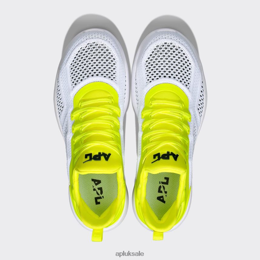 APL TechLoom Tracer 53 - VH8XNZ931 APL Shoes UK Energy/Black/White Men Training