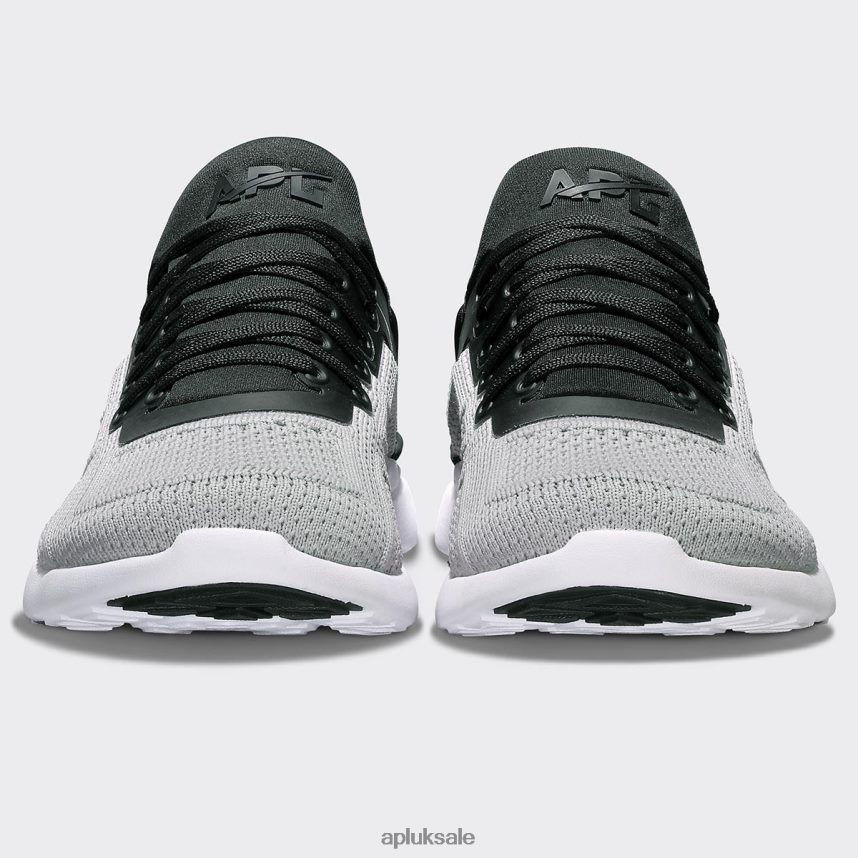 APL TechLoom Tracer 53 - VH8XNZ933 APL Shoes UK Black/Cement/White Men Training