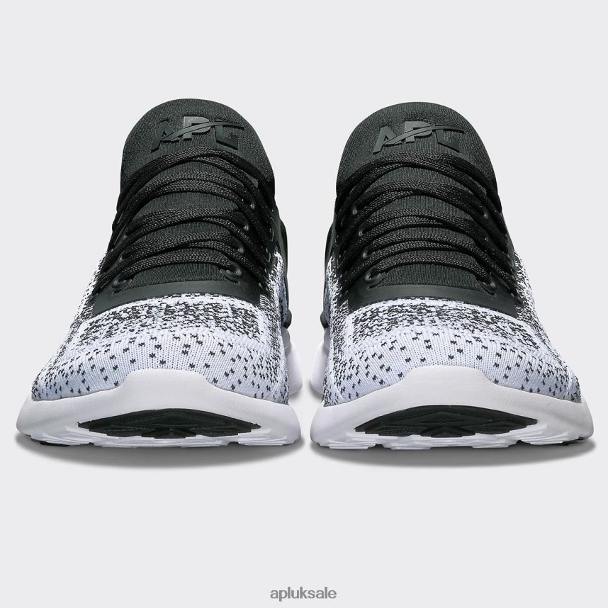 APL TechLoom Tracer 53 - VH8XNZ940 APL Shoes UK Black/White/Ombre Men Training