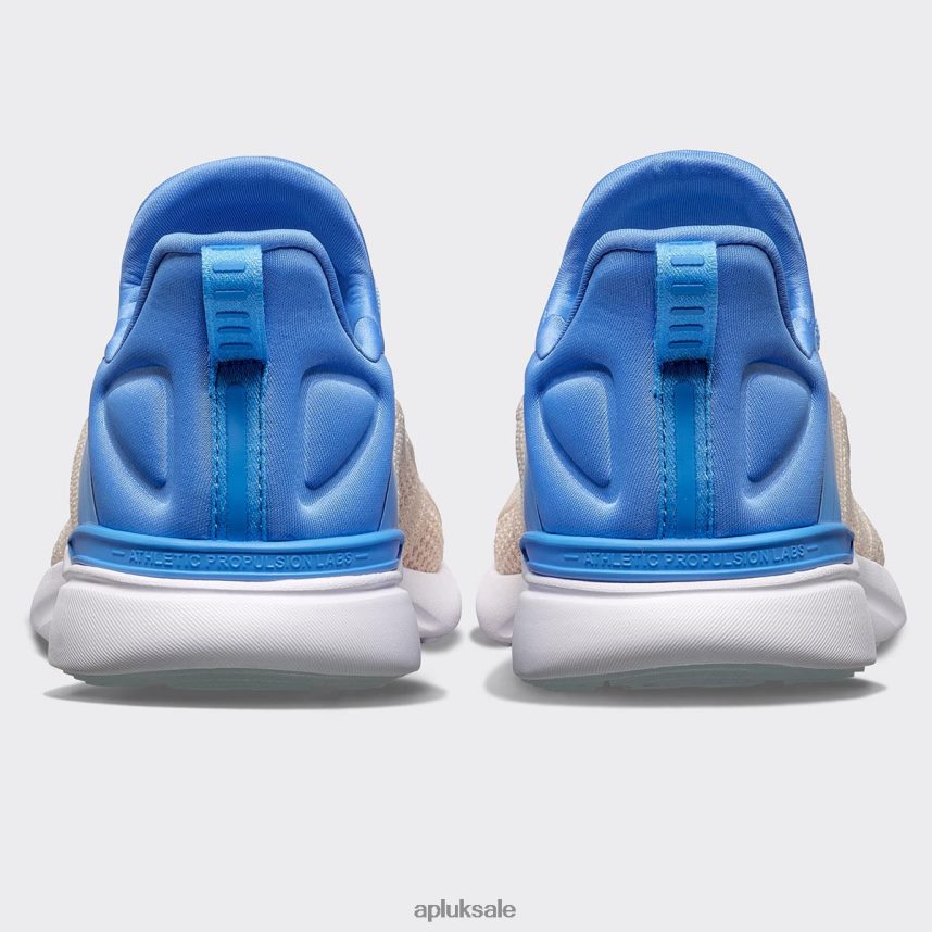 APL TechLoom Tracer 54 - VH8XNZ949 APL Shoes UK Coastal Blue/Beach/White Men Training