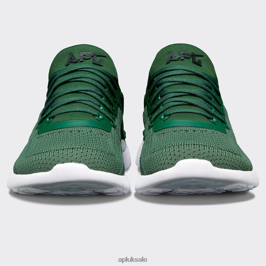 APL TechLoom Tracer 54 - VH8XNZ957 APL Shoes UK Great Green/White/Black Men Training