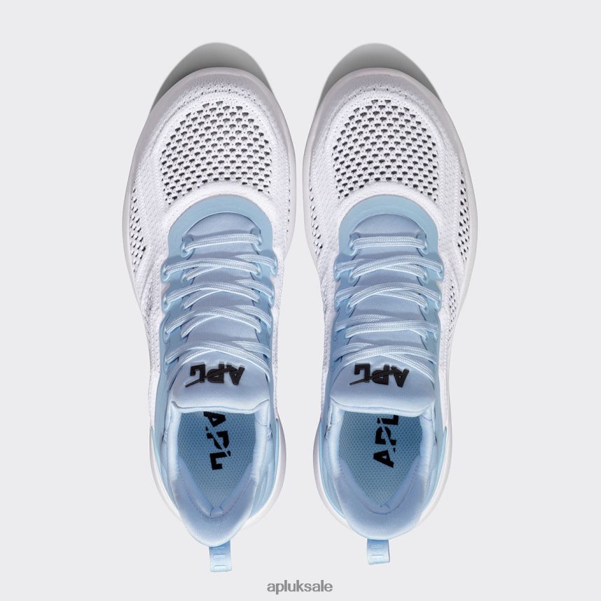 APL TechLoom Tracer 54 - VH8XNZ958 APL Shoes UK Ice Blue/Black/White Men Training