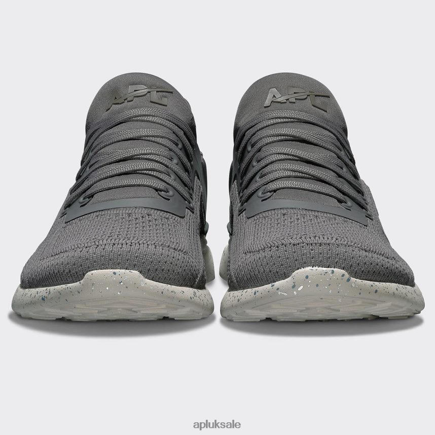 APL TechLoom Tracer 55 - VH8XNZ962 APL Shoes UK Asteroid/Clay/Silver Men Training