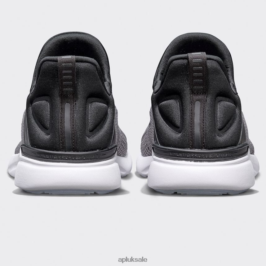 APL TechLoom Tracer 55 - VH8XNZ965 APL Shoes UK Black/Smoke/White Men Training