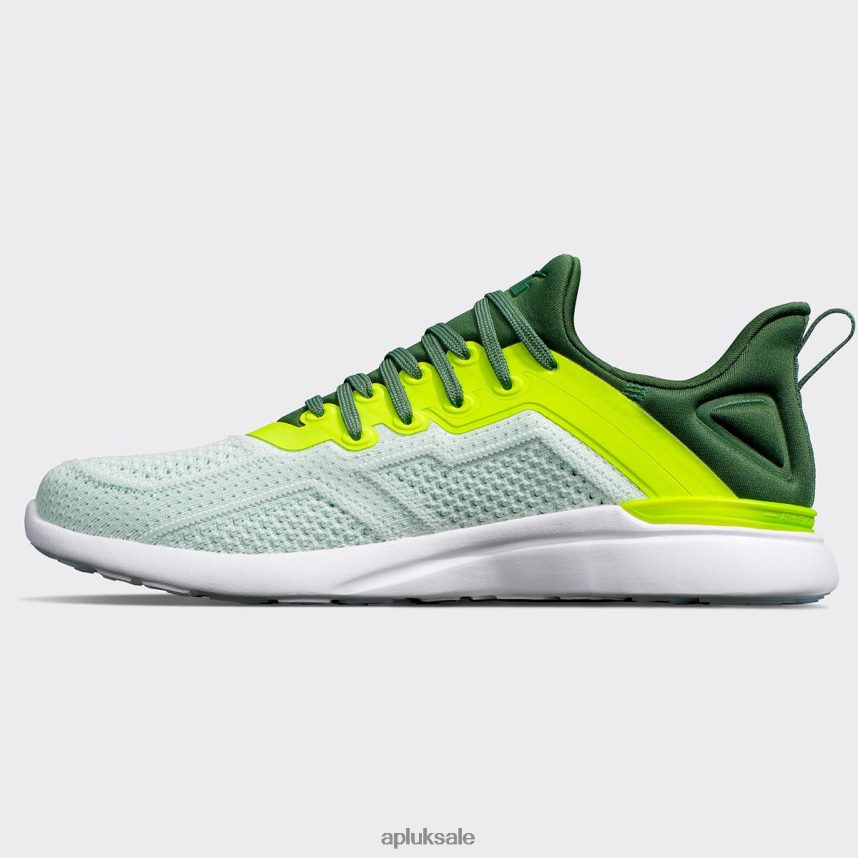 APL TechLoom Tracer 55 - VH8XNZ970 APL Shoes UK Dark Green/Energy/Peppermint Men Training