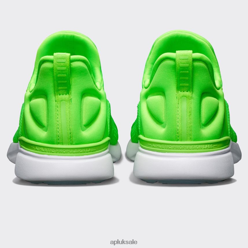 APL TechLoom Tracer 55 - VH8XNZ971 APL Shoes UK Green/White/Clear Men Training