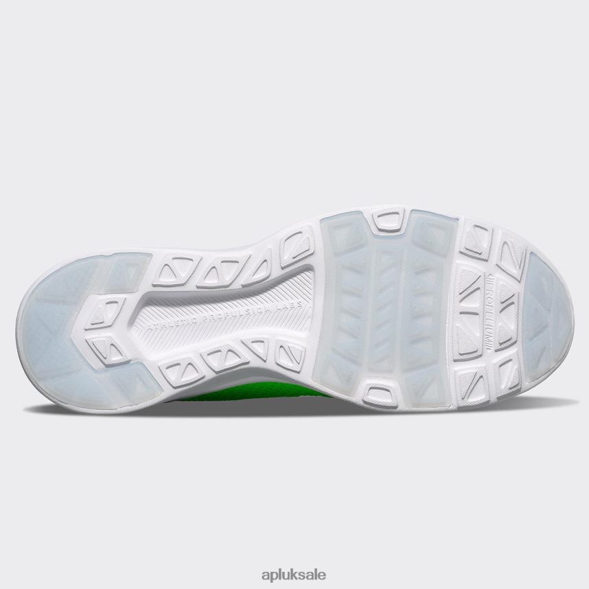 APL TechLoom Tracer 55 - VH8XNZ971 APL Shoes UK Green/White/Clear Men Training
