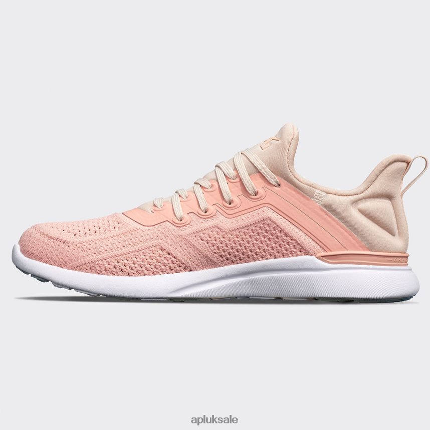 APL TechLoom Tracer 55 - VH8XNZ972 APL Shoes UK Blush/Beach/White Men Training