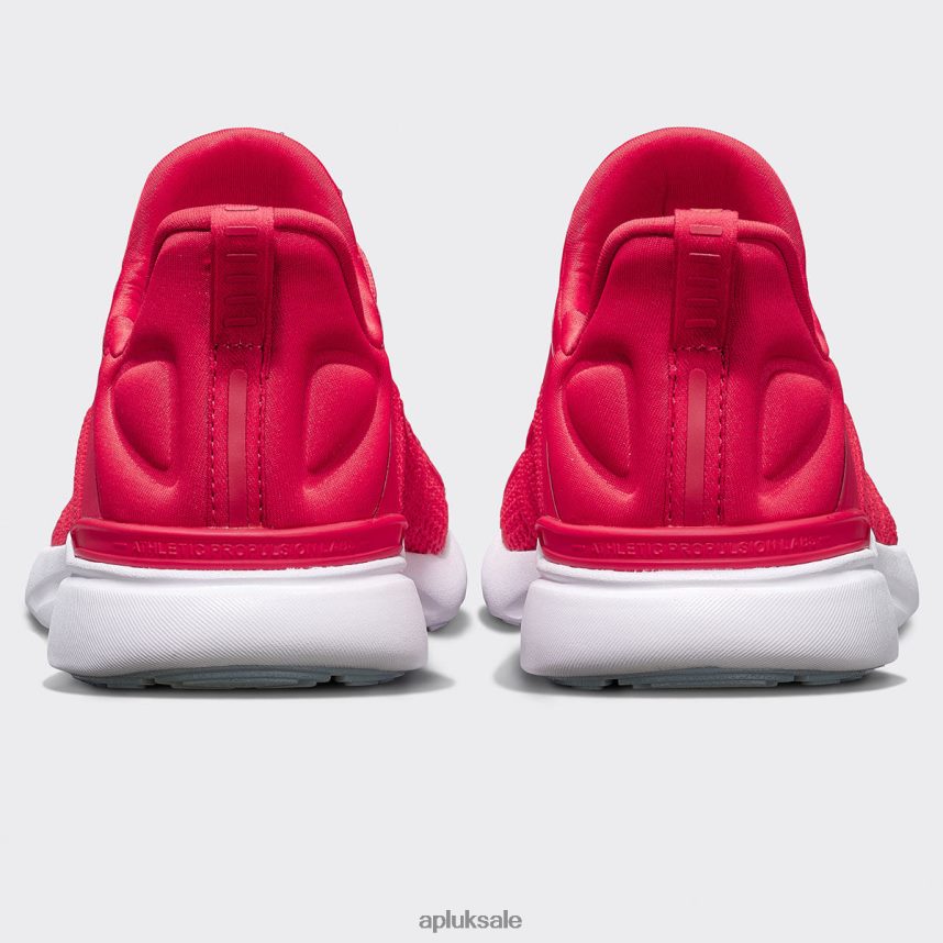 APL TechLoom Tracer 55 - VH8XNZ973 APL Shoes UK Red/White/Black Men Training