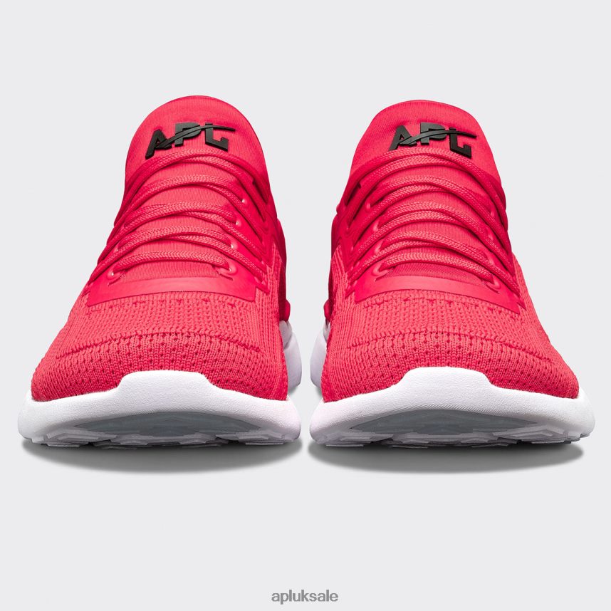 APL TechLoom Tracer 55 - VH8XNZ973 APL Shoes UK Red/White/Black Men Training