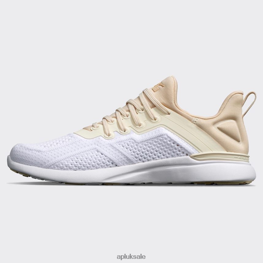 APL TechLoom Tracer 55 - VH8XNZ975 APL Shoes UK Beach/Pristine/White Men Training