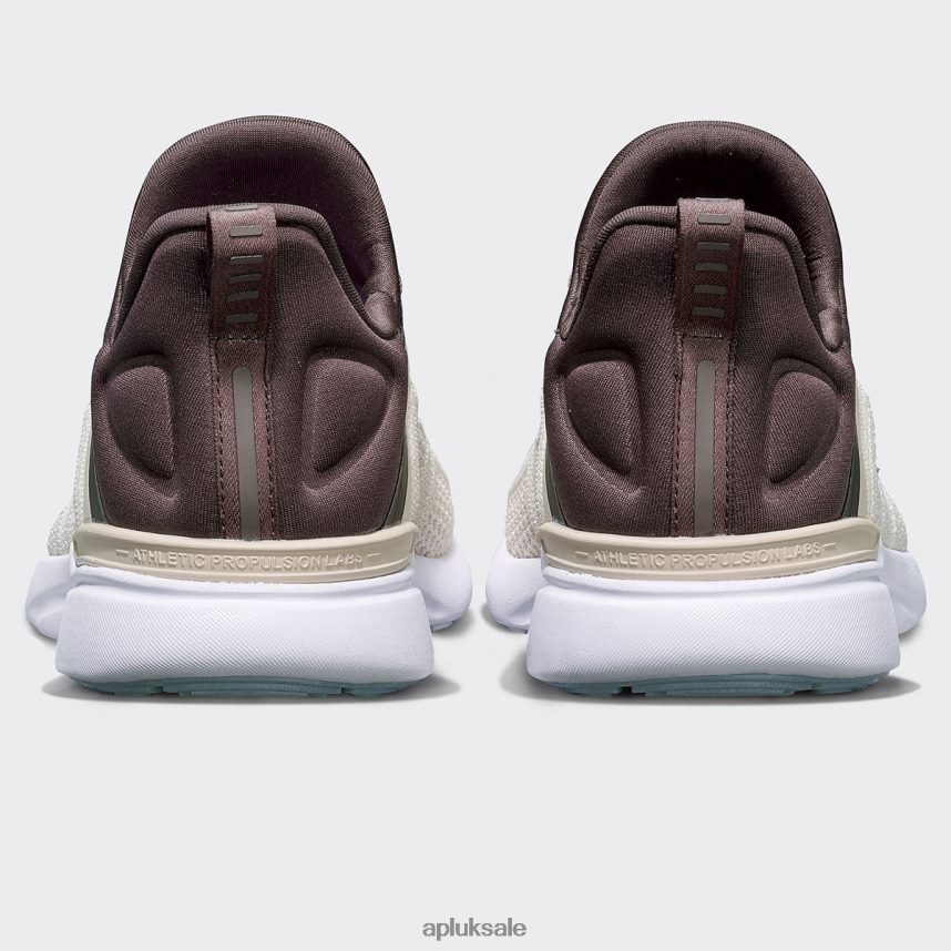 APL TechLoom Tracer 55 - VH8XNZ976 APL Shoes UK Warm Silk/Chocolate/White Men Training