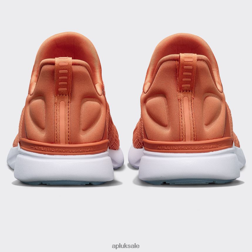 APL TechLoom Tracer 55 - VH8XNZ977 APL Shoes UK Terracotta/White Men Training