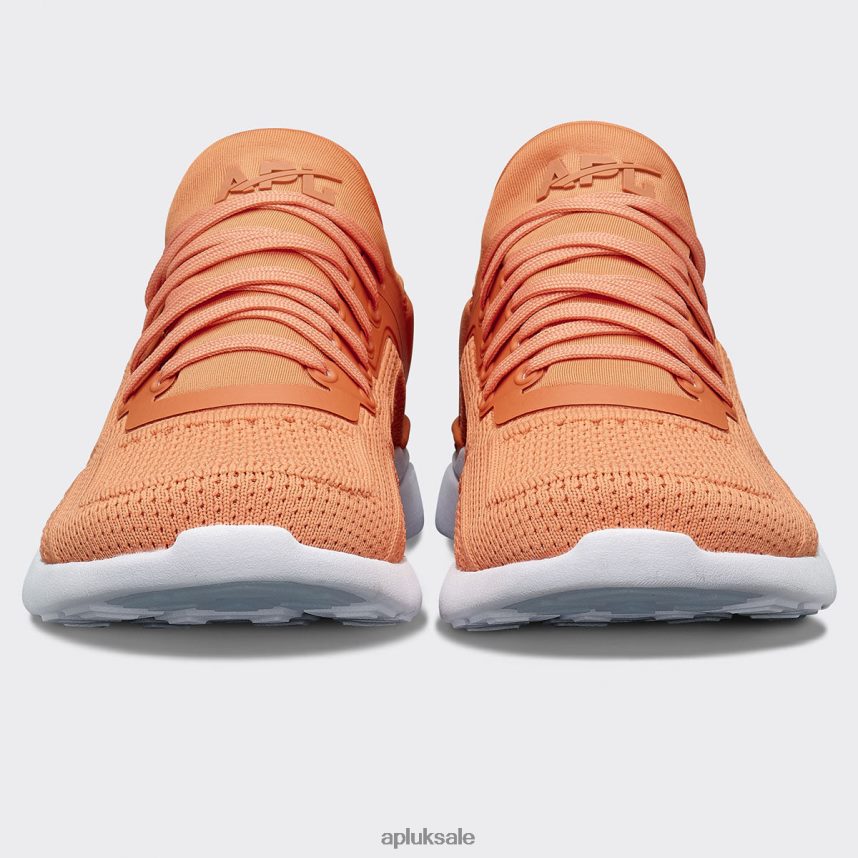 APL TechLoom Tracer 55 - VH8XNZ977 APL Shoes UK Terracotta/White Men Training