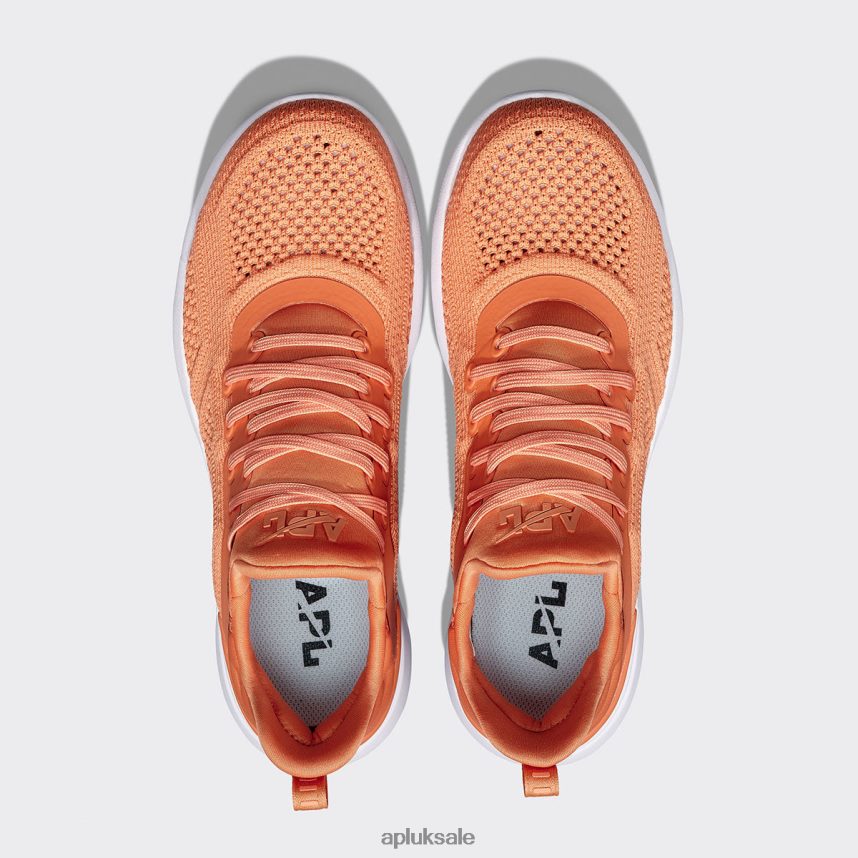 APL TechLoom Tracer 55 - VH8XNZ977 APL Shoes UK Terracotta/White Men Training