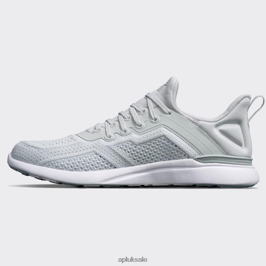 APL TechLoom Tracer 56 - VH8XNZ979 APL Shoes UK Steel Grey/White Men Training