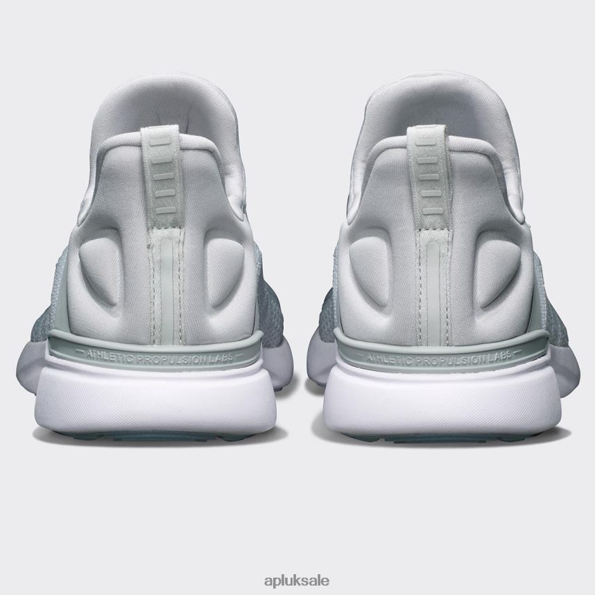 APL TechLoom Tracer 56 - VH8XNZ979 APL Shoes UK Steel Grey/White Men Training