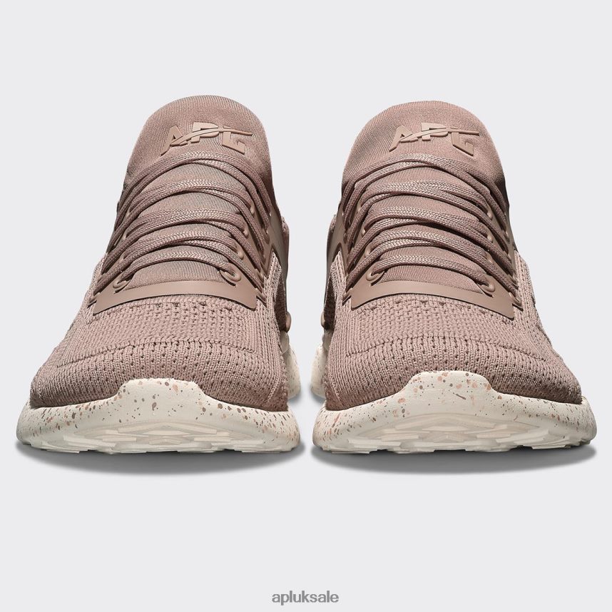 APL TechLoom Tracer 56 - VH8XNZ981 APL Shoes UK Almond/Pristine/Caramel Men Training