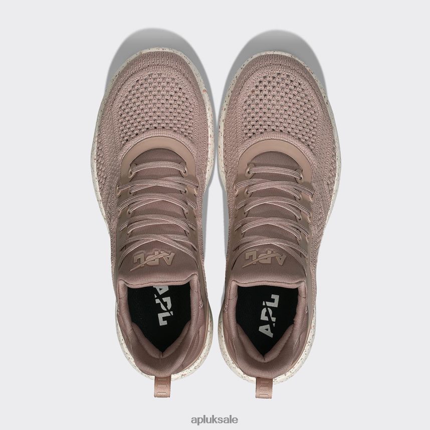 APL TechLoom Tracer 56 - VH8XNZ981 APL Shoes UK Almond/Pristine/Caramel Men Training