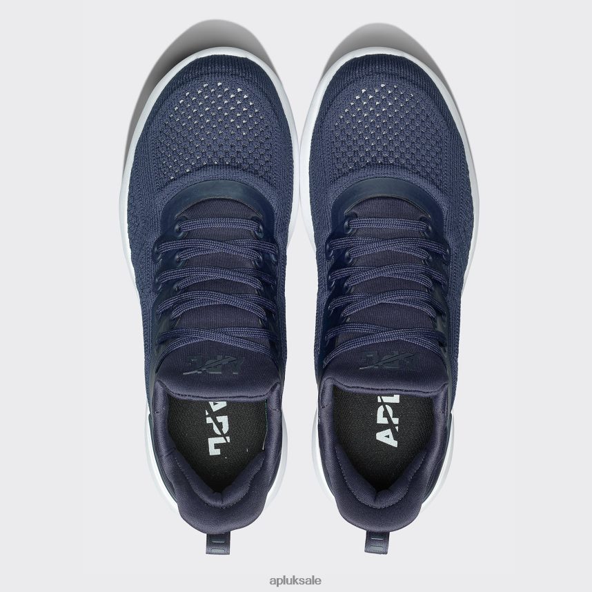 APL TechLoom Tracer 56 - VH8XNZ982 APL Shoes UK Midnight/White Men Training