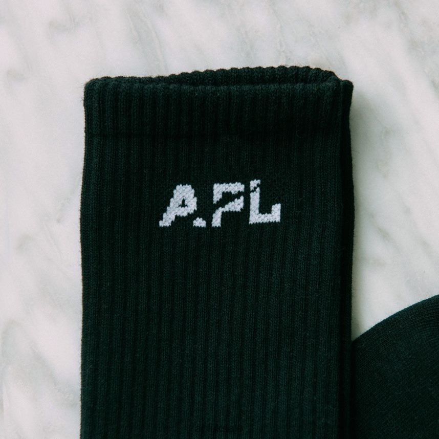 APL Lux Logo Sock 3-Pack - VH8XNZ708 APL UK Sale White/Black Unisex Accessories
