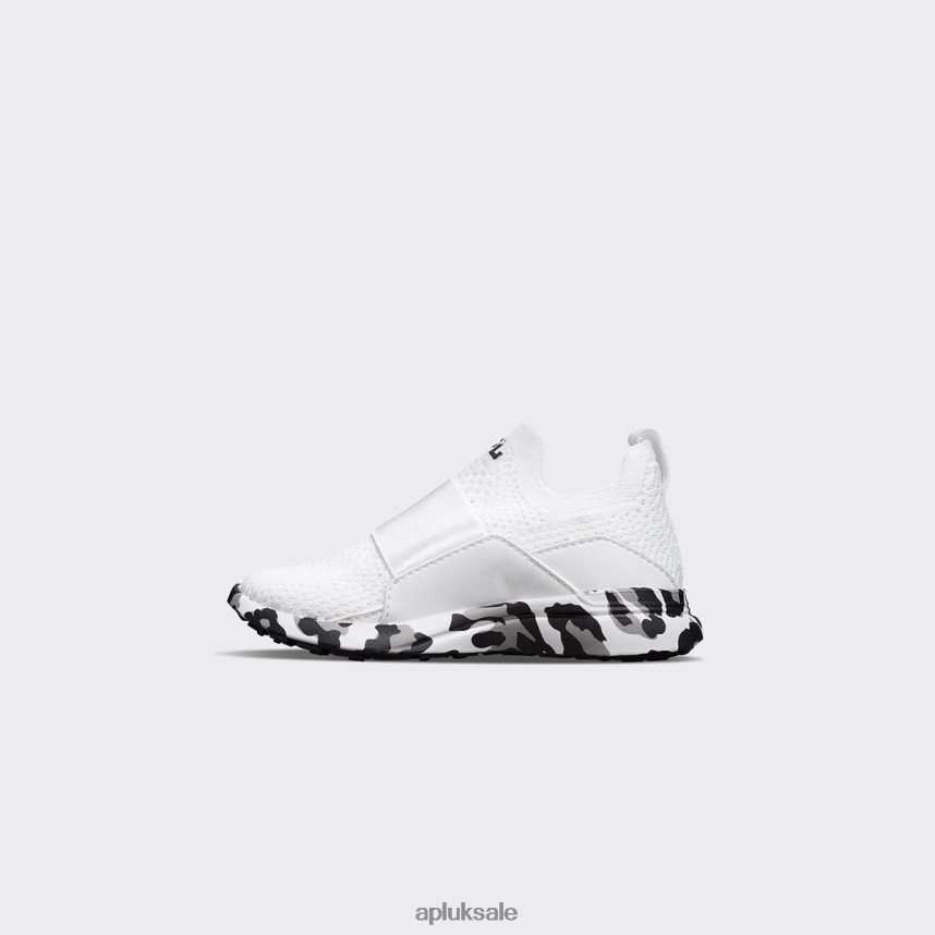 APL TechLoom Bliss 1 - VH8XNZ1126 APL UK Sale White/Black/Leopard Kids Sneakers
