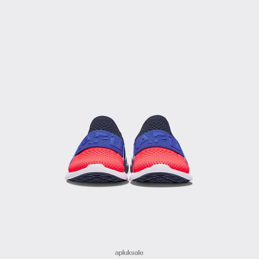 APL TechLoom Bliss 2 - VH8XNZ1130 APL UK Sale Midnight/Cobalt/Magenta Kids Sneakers