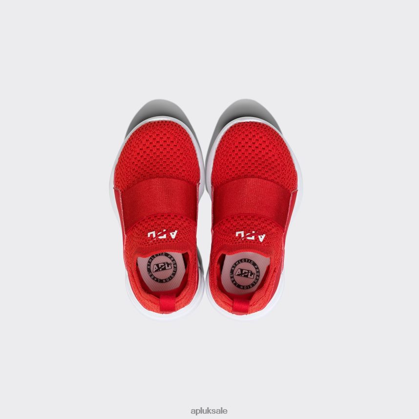 APL TechLoom Bliss 2 - VH8XNZ1131 APL UK Sale Red/White Kids Sneakers