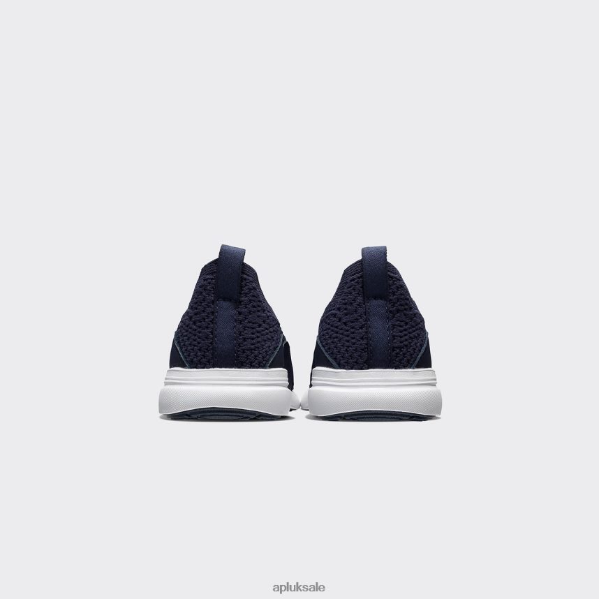 APL TechLoom Bliss 3 - VH8XNZ1134 APL UK Sale Navy/White Kids Sneakers