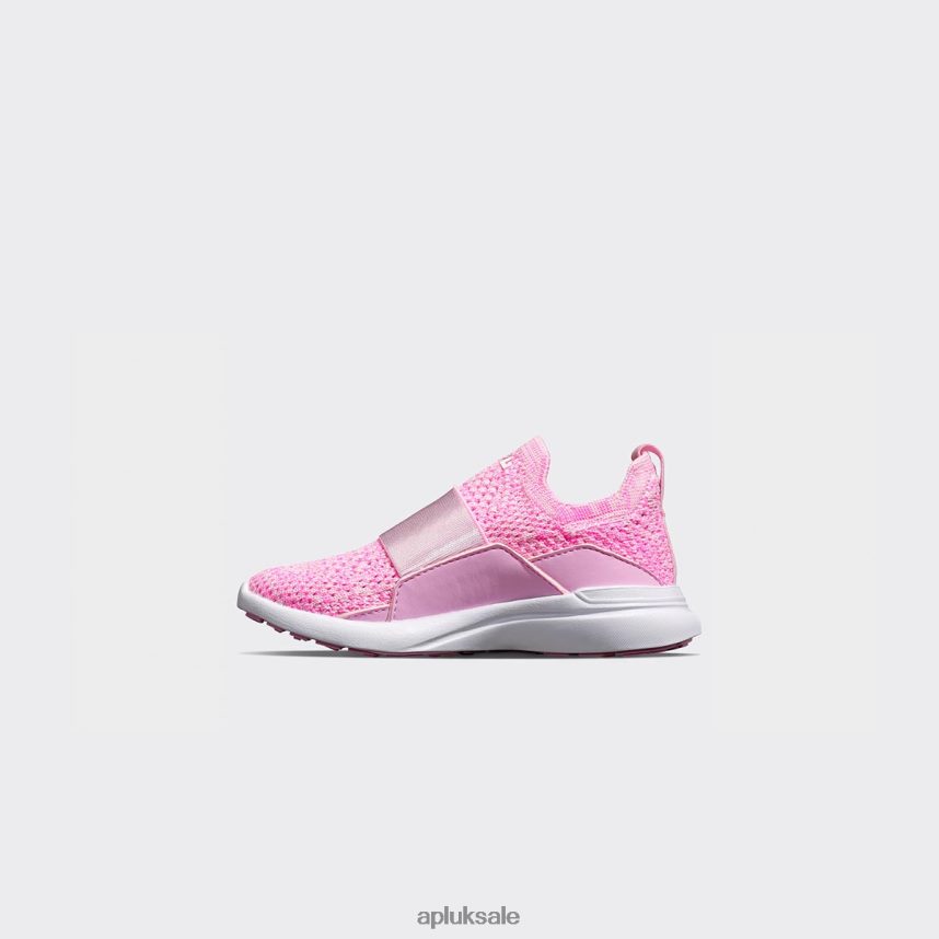 APL TechLoom Bliss 3 - VH8XNZ1135 APL UK Sale Soft Pink/Fusion Pink/Melange Kids Sneakers
