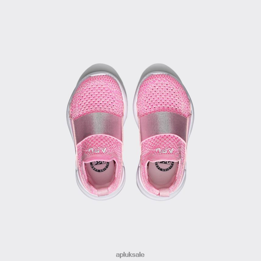 APL TechLoom Bliss 3 - VH8XNZ1135 APL UK Sale Soft Pink/Fusion Pink/Melange Kids Sneakers