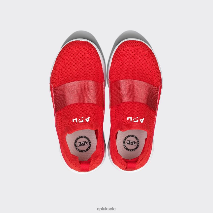 APL TechLoom Bliss 33 - VH8XNZ1144 APL UK Sale Red/White Teenagers Sneakers