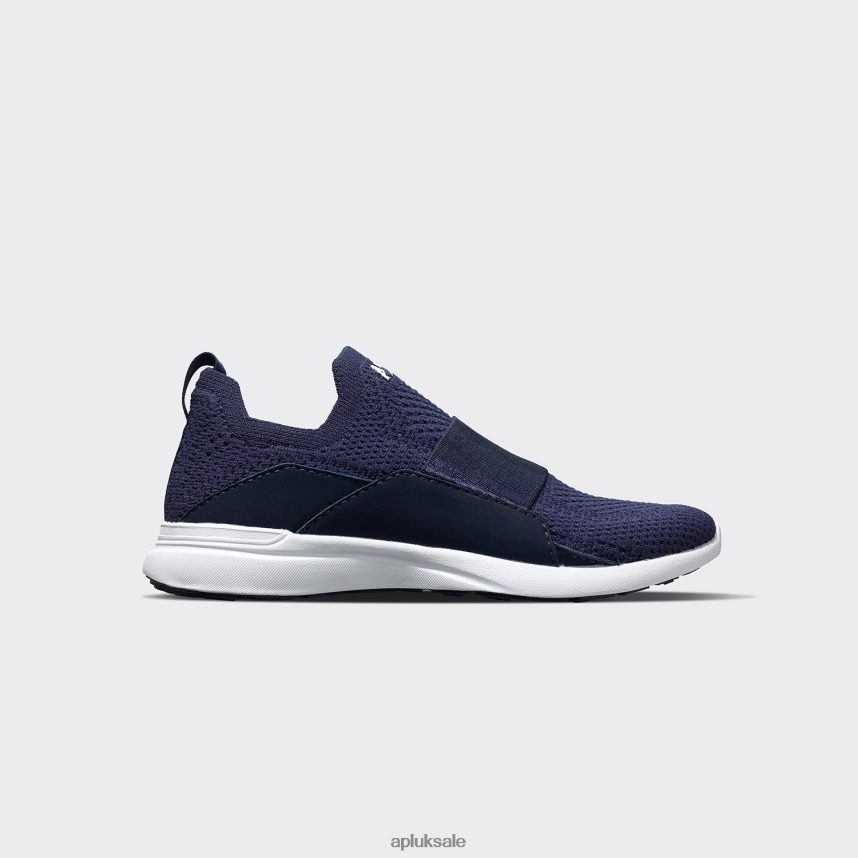 APL TechLoom Bliss 34 - VH8XNZ1147 APL UK Sale Navy/White Teenagers Sneakers