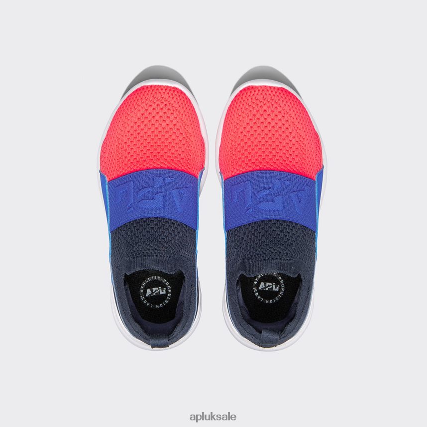 APL TechLoom Bliss 34 - VH8XNZ1150 APL UK Sale Midnight/Cobalt/Magenta Teenagers Sneakers