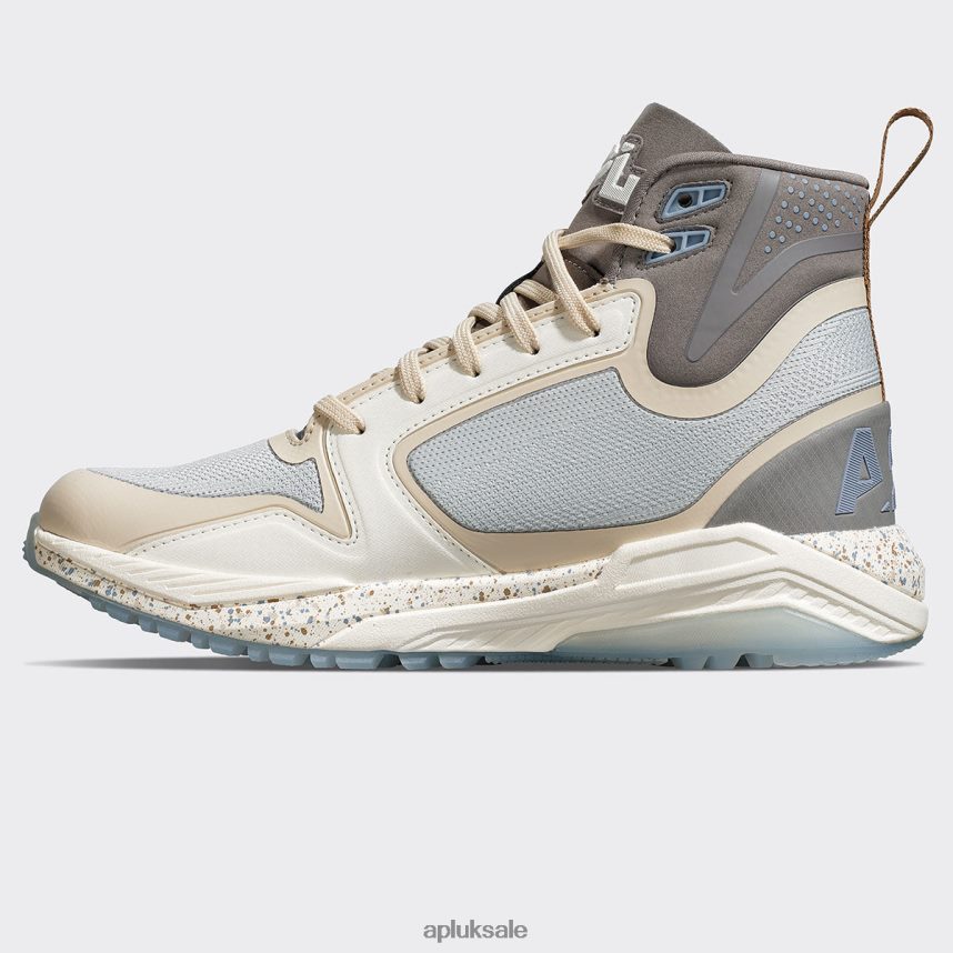 APL TechLoom Defender 39 - VH8XNZ687 APL Shoes UK Steel Grey/Tundra/Ivory Women Outdoors