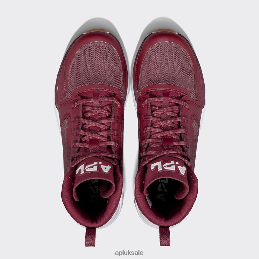 APL TechLoom Defender 39 - VH8XNZ693 APL Shoes UK Burgundy/White/Gum Women Outdoors