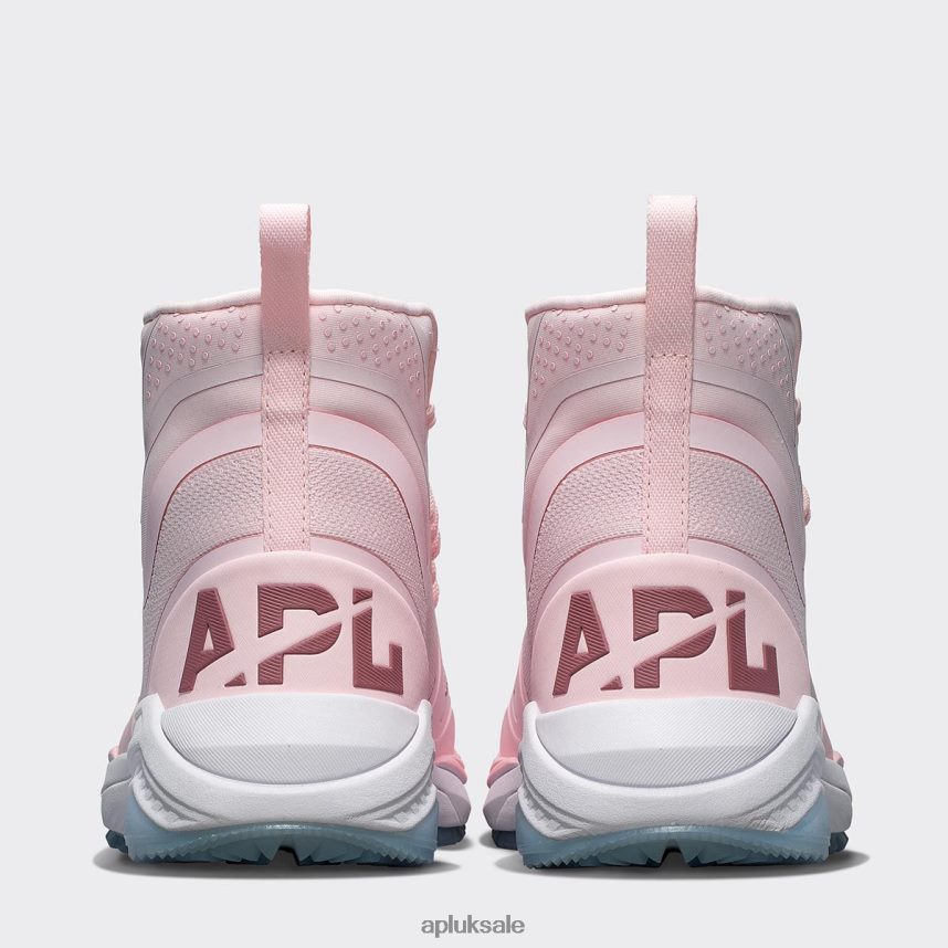APL TechLoom Defender 40 - VH8XNZ695 APL Shoes UK Bleached Pink/Beachwood/White Women Outdoors