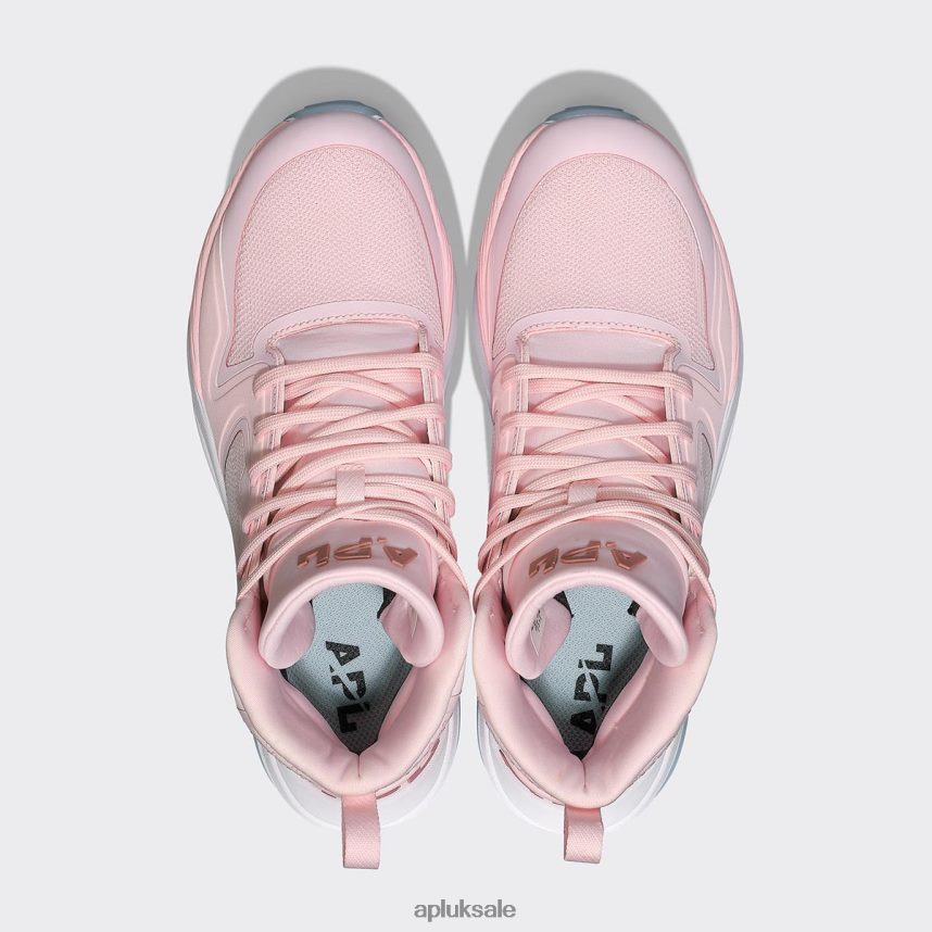 APL TechLoom Defender 40 - VH8XNZ695 APL Shoes UK Bleached Pink/Beachwood/White Women Outdoors