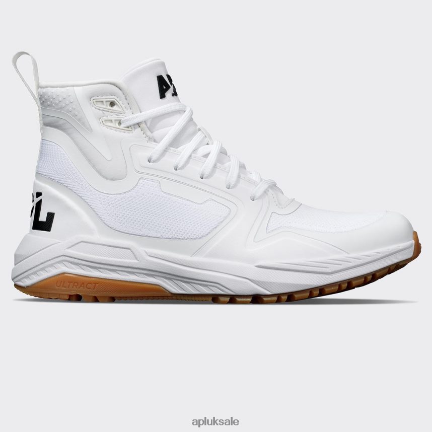 APL TechLoom Defender 40 - VH8XNZ697 APL Shoes UK White/Black/Gum Women Outdoors